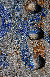 Speckled Rivets on a RR Trestle